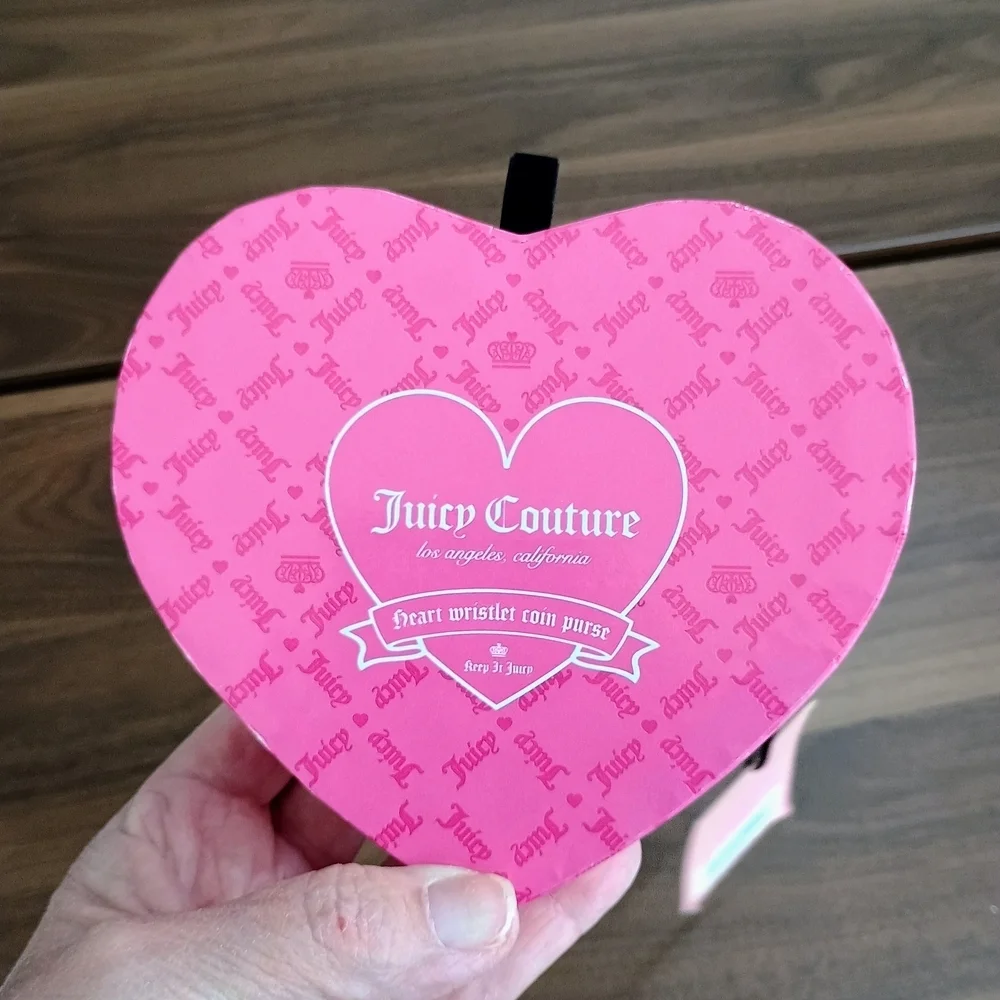 Juicy Couture heart shaped